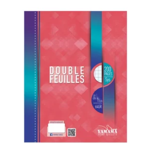 Double Feuilles PM 200 pages Yamama (10)