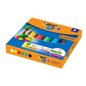 Pâte à Modeler de 6 Plasticine Bic