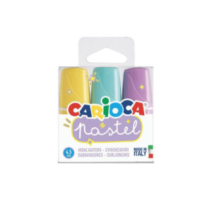 Pochette de 3 Marqueurs Fluo Mini Pastel Carioca