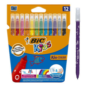 Feutre de 12 Bic (6)