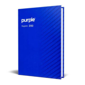 Registre 200 pages Purple
