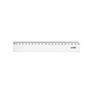 Règle Cristal 20cm Purple (30)