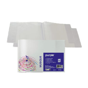 Protège-Cahier Musique & Chant Purple (25)