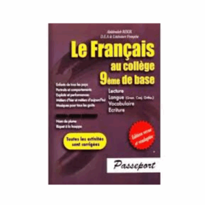 Le Français au collège Passeport - 9ème