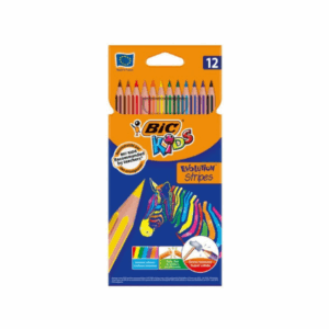 crayon couleur Bic 12 Stripes