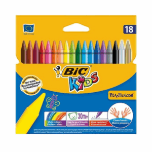Crayons Pastel de 18 Bic kids