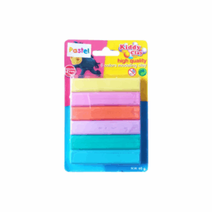 Pâte à Modeler Pastel poppy clay de 6