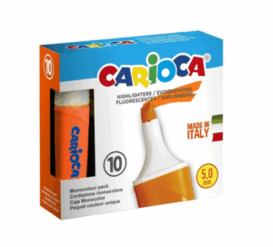 Fluo  Carioca paquet de 10