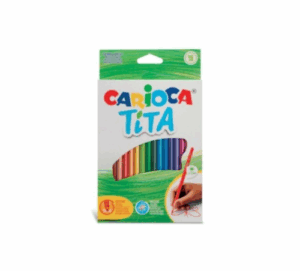 Crayons de couleur Tita 18 pièces Carioca