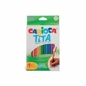 Crayons de couleur Tita 18 pièces Carioca
