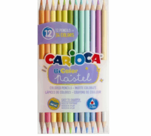 Carioca crayon couleur Patel bicolor de 12