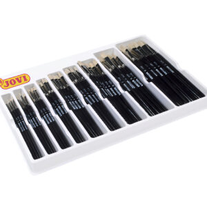 Présentoir de 108 Pinceaux Plats Jovi