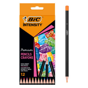 Crayons de Couleur de 12 Intensity Bic