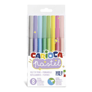 Feutre de 8 Pastel Carioca